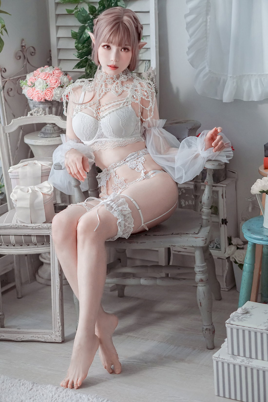 VOL.Elyeee Coserд] Ů (ElyEE) [Ů   ingerie/65P Bride P.5