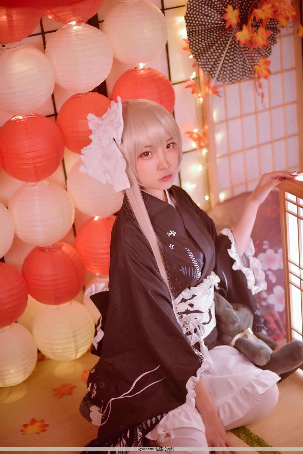 Nisa Ƭ Nisa 崿Ѿͷ [Coser ] úͷ ɫͷ ǳɫ˿ͼ P.7