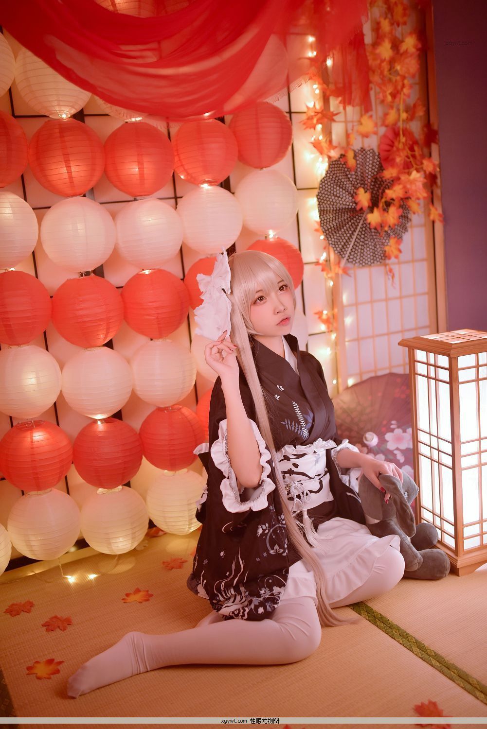 Nisa Ƭ Nisa 崿Ѿͷ [Coser ] úͷ ɫͷ ǳɫ˿ͼ P.7