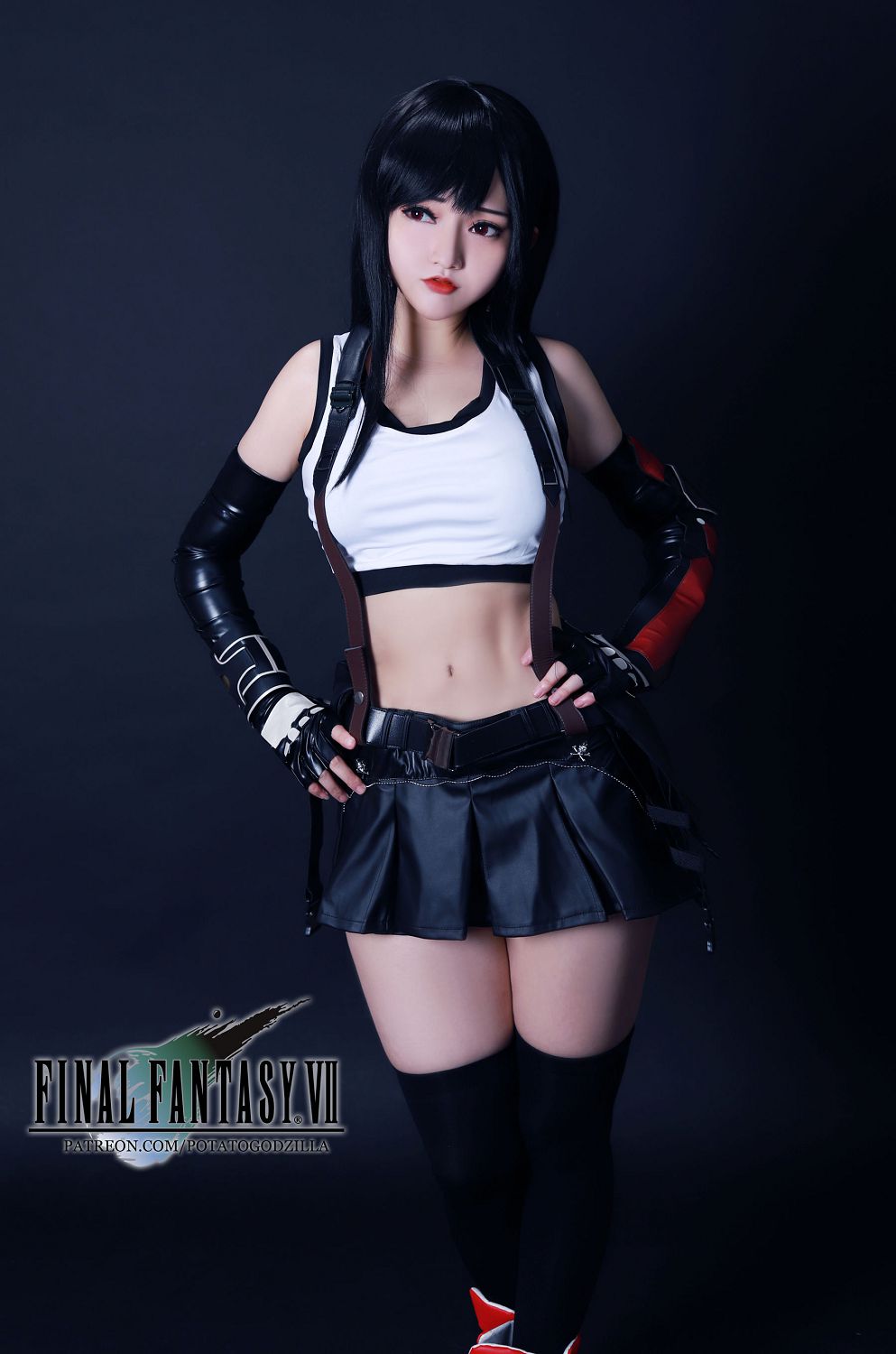 Ƭ Tifa ѧVol.Potatoodzilla Ů [CoserӰ] P.8