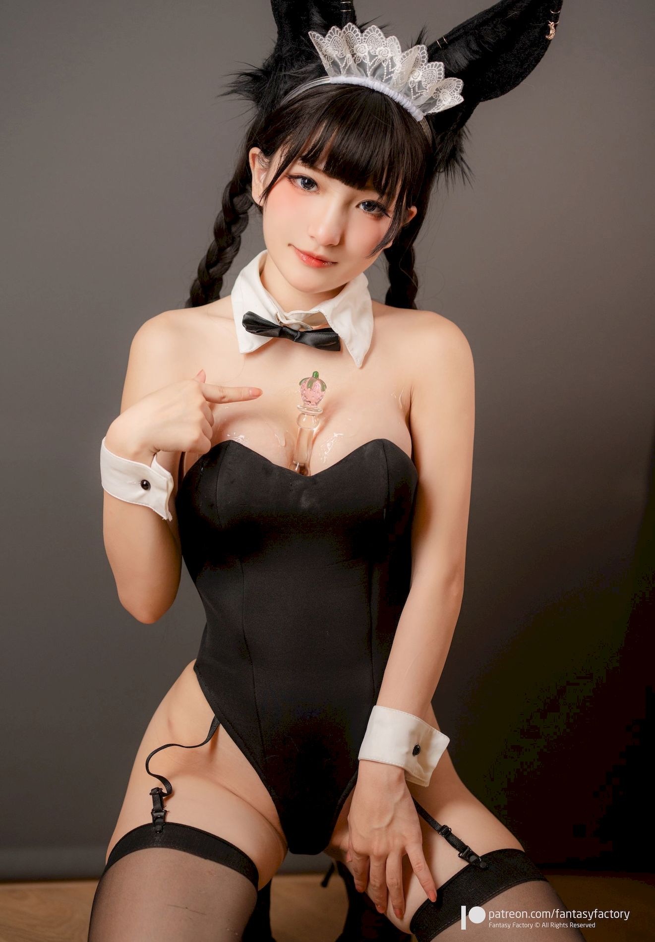 coserд СDing FantasyStoryд] ģ 2020.10 girl Ӷ ͼ Bunny Maid P.4